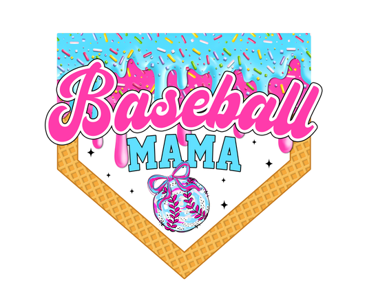ICE CREAM BASEBALL MAMA